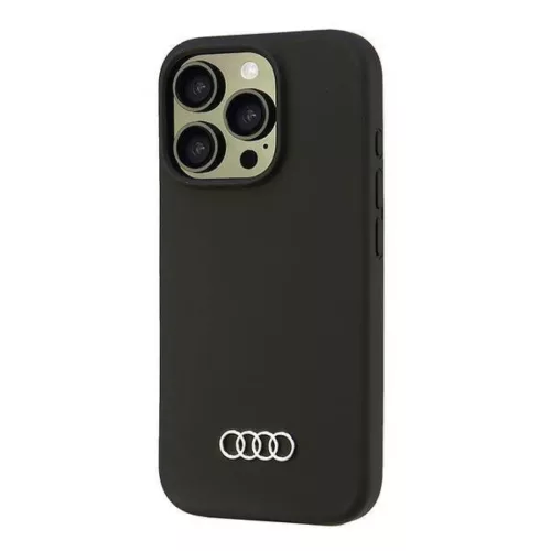 IPHONE 16 PRO Fekete Audi Szilikon Eredeti tok