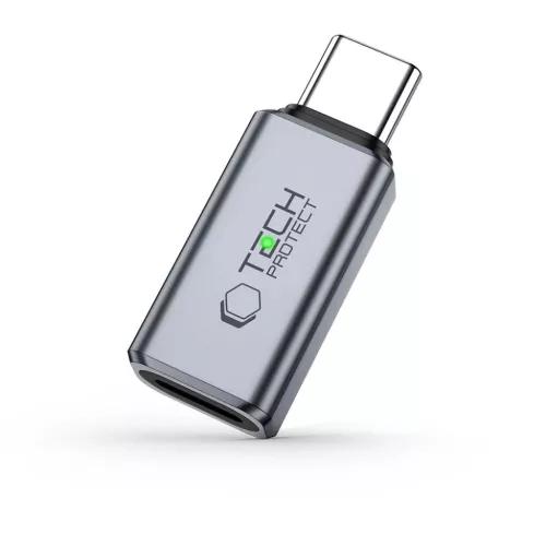 Tech-protect Ultraboost Audio Adapter Type-c To Lightning Szürke