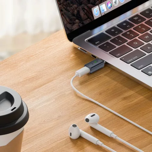 Tech-protect Ultraboost Audio Adapter Type-c To Lightning Szürke