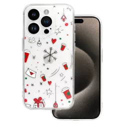   TEL PROTECT Karácsonyi Átlátszó Tok iPhone 11 Design 3 Tok
