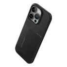 Rock Ultra Thin Aramid Fiber Kevlar 600D tok iPhone 16 Pro fekete