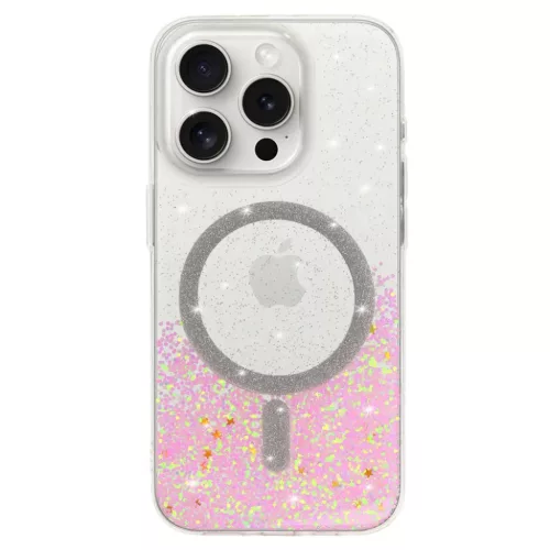 Tel Protect Moonlite Magsafe tok iPhone 16 Pro pink clear