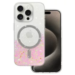  Tel Protect Moonlite MagSafe tok iPhone 11-hez rózsaszín átlátszó