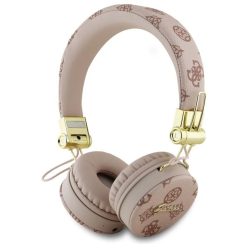   GUESS vezeték nélküli Bluetooth fejhallgatók ENC GUBH70EPOSMW (PU Peony Script Kör alakú) barna