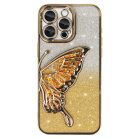 Tel Protect Butterfly Water tok iPhone 14 arany
