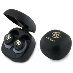   GUESS vezeték nélküli fülhallgató bluetooth TWS GUTWSJ144ESK (Mini Iridescent 4G Printed Logo) fekete