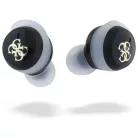GUESS vezeték nélküli fülhallgató bluetooth TWS GUTWSJ144ESK (Mini Iridescent 4G Printed Logo) fekete