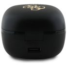 GUESS vezeték nélküli fülhallgató bluetooth TWS GUTWSJ144ESK (Mini Iridescent 4G Printed Logo) fekete