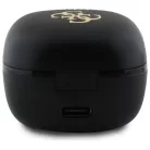 GUESS vezeték nélküli fülhallgató bluetooth TWS GUTWSJ144ESK (Mini Iridescent 4G Printed Logo) fekete