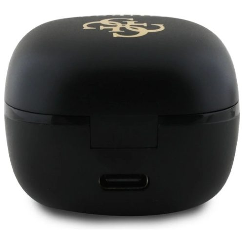 GUESS vezeték nélküli fülhallgató bluetooth TWS GUTWSJ144ESK (Mini Iridescent 4G Printed Logo) fekete