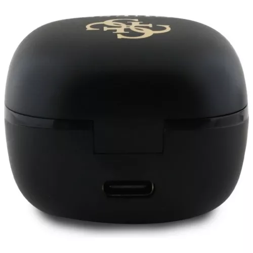 GUESS vezeték nélküli fülhallgató bluetooth TWS GUTWSJ144ESK (Mini Iridescent 4G Printed Logo) fekete