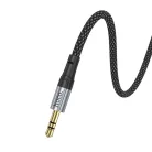 HOCO kábel AUX Jack 3,5 mm (férfi) - Jack 3,5 mm (férfi) UPA26 1 m fekete