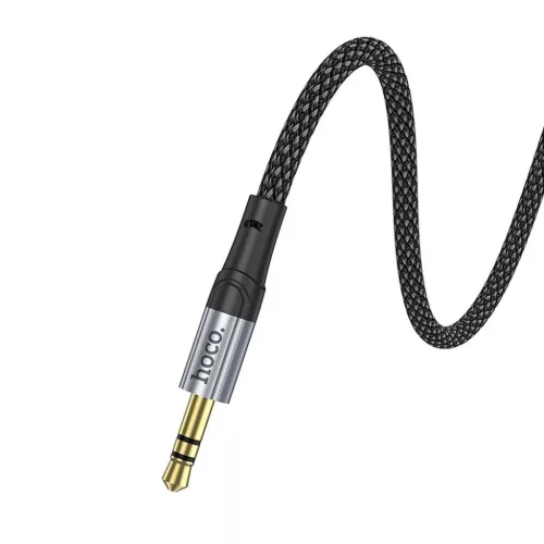 HOCO kábel AUX Jack 3,5 mm (férfi) - Jack 3,5 mm (férfi) UPA26 1 m fekete
