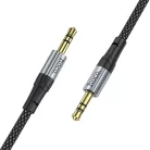 HOCO kábel AUX Jack 3,5 mm (férfi) - Jack 3,5 mm (férfi) UPA26 1 m fekete