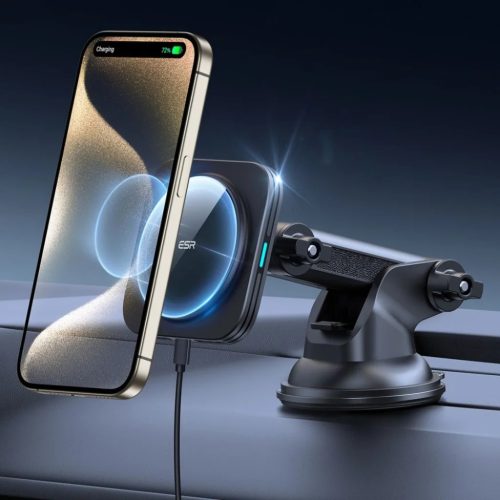 ESR HaloLock Qi2 tapadókorongos telefontartó vezeték nélküli töltéssel 15W
