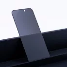 OG Prémium Privacy Üvegfólia - iPhone 16 fekete üvegfólia