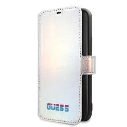   Guess GUFLBKN65BLD iPhone 11 Pro Max ezüst/ezüst Iridescent fliptok tok