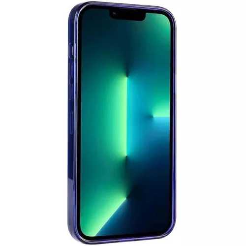 iPhone 13 Pro Max kék Audi IML Nagy Logós MagSafe tok