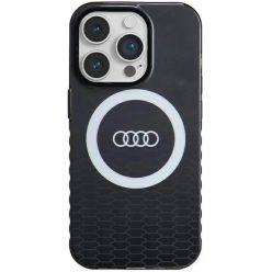 iPhone 14 Pro fekete Audi IML Big Logo MagSafe tok