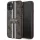Guess GUHMN61P4RPSW iPhone 11 barna/barna kemény tok 4G Printed Stripes MagSafe tok