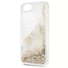 Guess GUOHCI8GLHFLGO iPhone 7/8/SE 2020 /SE 2022 arany/arany kemény tok Glitter Charms tok
