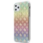 Guess GUHCN65PEOML iPhone 11 Pro Max multicolor kemény tok Iridescent 4G Peony tok
