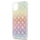 Guess GUHCN65PEOML iPhone 11 Pro Max multicolor kemény tok Iridescent 4G Peony tok