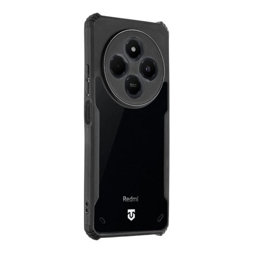 Xiaomi Redmi 14C 4G/Poco C75 Tactical Quantum Stealth Átlátszó/Fekete Tok