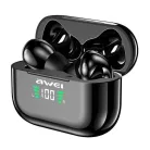 Bluetooth 5.1 TWS Fülhallgató + AWEI Töltőállomás (T29P) fekete