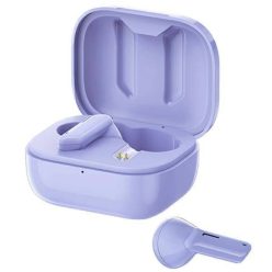  Bluetooth 5.1 TWS fülhallgató + AWEI Dokkoló Állomás (T36) lila
