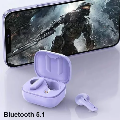 Bluetooth 5.1 TWS Fülhallgató + AWEI Dokkoló Állomás (T36) zöld