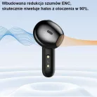 Bluetooth 5.3 TWS Fülhallgató + AWEI Dokkoló Állomás (T66) fekete