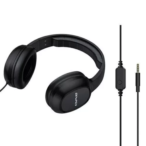Fejhallgatók Jack 3.5mm AWEI (GM-6) fekete