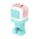 Ugreen Nexode RG (Robot GaN) hálózati töltő, 2x USB-C + USB, 65W (rózsaszín - kék)