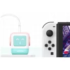 Ugreen Nexode RG (Robot GaN) hálózati töltő, 2x USB-C + USB, 65W (rózsaszín - kék)