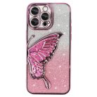 Tel Protect Butterfly Water iPhone 17 Pro Max tok pink