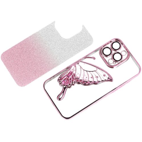 Tel Protect Butterfly Water iPhone 17 Pro Max tok pink