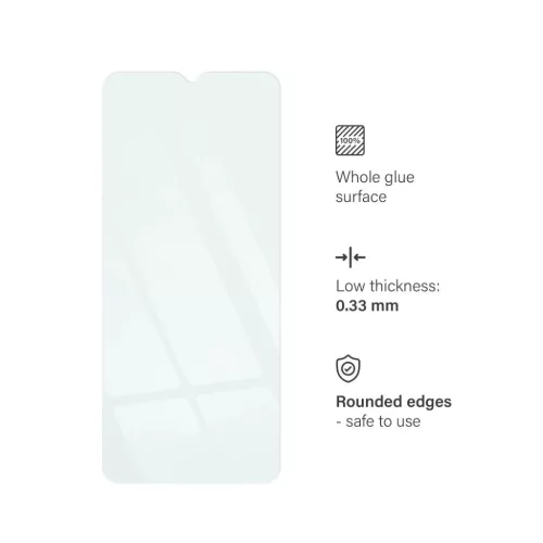 Edzett Üveg Kék Csillag - XIAOMI Redmi 10C üvegfólia