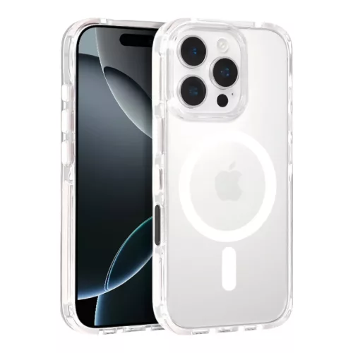 Tel Protect Pántos Átlátszó iPhone 17 Air tok fehér