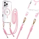 Tel Protect Strap Átlátszó tok iPhone 17 Air pink