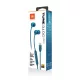 JBL Tune 310C Pure Bass fülbe dugható fejhallgatók (Type-C), Kék EU