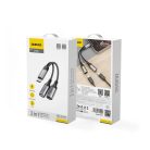 Dudao L13C+ 2 az 1-ben USB-C Adapter - Szürke