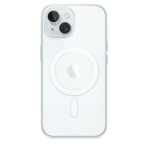 Apple iPhone 15 átlátszó tok MagSafe-fel