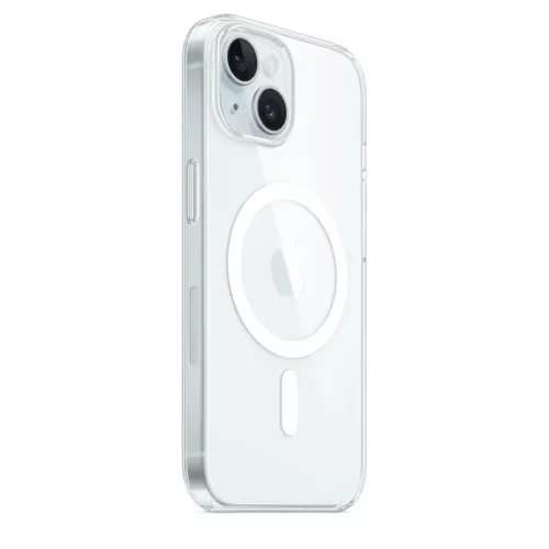Apple iPhone 15 átlátszó tok MagSafe-fel