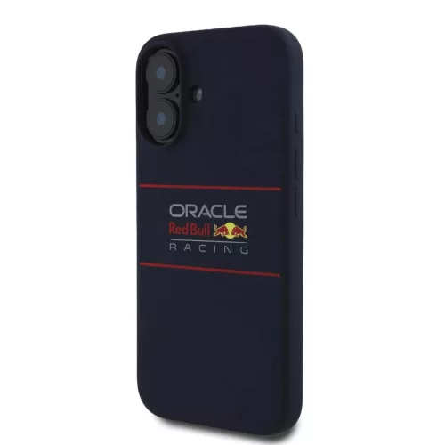 Red Bull Szilikon Vízszintes Logó MagSafe iPhone 16 tok Navy tok