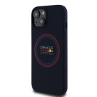 Red Bull Szilikon Piros Gyűrű MagSafe tok iPhone 14-hez Tengerészkék