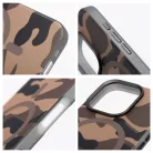 FORCELL F-PROTECT szintek két rétegű 4D technológiával, katonai ejtési teszt kompatibilis IPHONE 16 PRO sivatagi terepmintás tok