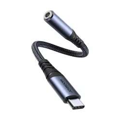Audio adapter Joyroom SY-C01 Type-C - 3.5 mm (fekete)