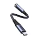 Audio adapter Joyroom SY-C01 Type-C - 3.5 mm (fekete)