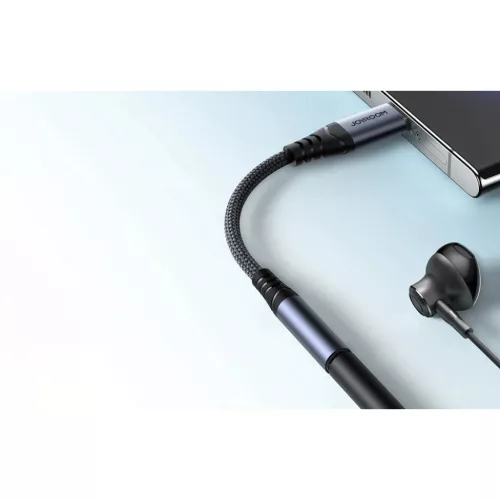 Audio adapter Joyroom SY-C01 Type-C - 3.5 mm (fekete)